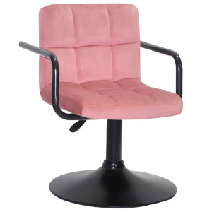 Стул Onder Mebli Arno-Arm BK-BASE Терракотовый B-1018 Бархат