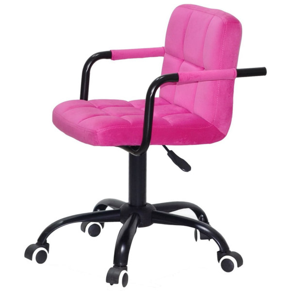 Стул Onder Mebli Arno-Arm BK-OFFICE Малина B-1023 Бархат-3