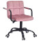 Стілець Onder Mebli Arno-Arm BK-OFFICE Пильна Троянда B-1030 Оксамит-0-thumb