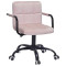 Стілець Onder Mebli Arno-Arm BK-OFFICE Рожевий B-1021 Оксамит-0-thumb