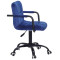 Стул Onder Mebli Arno-Arm BK-OFFICE Синий B-1026 Бархат-2-thumb