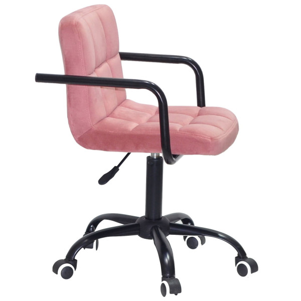 Стілець Onder Mebli Arno-Arm BK-OFFICE Теракотовий B-1018 Оксамит-1