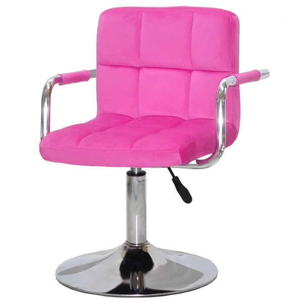 Стул Onder Mebli Arno-Arm CH-BASE Малина B-1023 Бархат-1