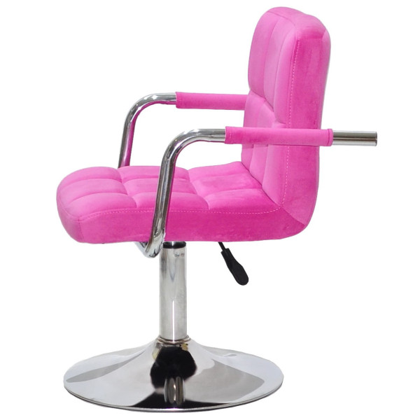 Стул Onder Mebli Arno-Arm CH-BASE Малина B-1023 Бархат-3