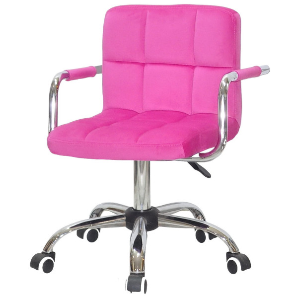 Стілець Onder Mebli Arno-Arm CH-OFFICE Малина B-1023 Оксамит-1