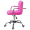 Стілець Onder Mebli Arno-Arm CH-OFFICE Малина B-1023 Оксамит-3-thumb