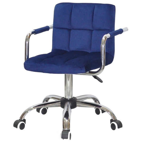 Стул Onder Mebli Arno-Arm CH-OFFICE Синий B-1026 Бархат-1