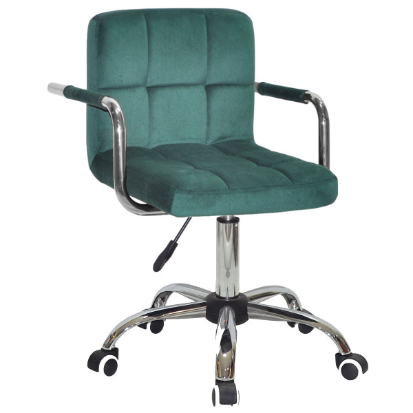 Стул Onder Mebli Arno-Arm CH-OFFICE Зеленый B-1036 Бархат-0