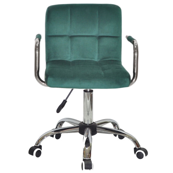 Стул Onder Mebli Arno-Arm CH-OFFICE Зеленый B-1036 Бархат-1