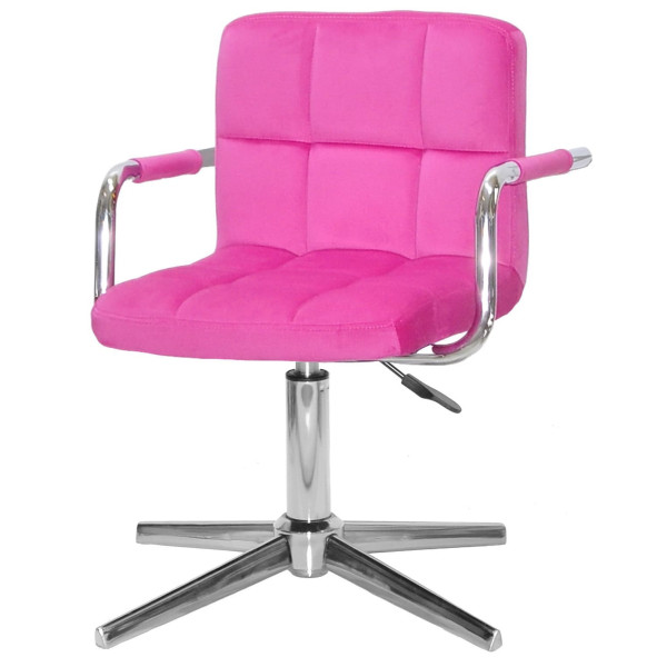 Стул Onder Mebli Arno-Arm MODERN BASE Малина B-1023 Бархат-1