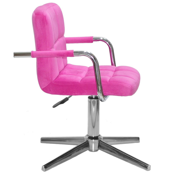 Стул Onder Mebli Arno-Arm MODERN BASE Малина B-1023 Бархат-2