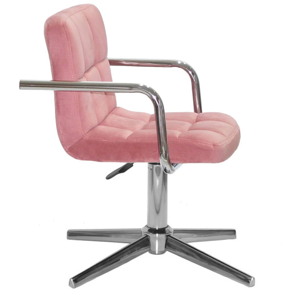 Стілець Onder Mebli Arno-Arm MODERN BASE Теракотовий B-1018 Оксамит-2