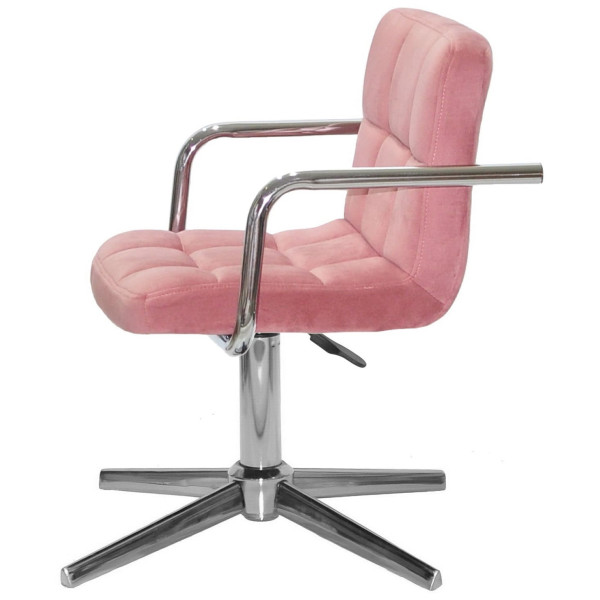 Стілець Onder Mebli Arno-Arm MODERN BASE Теракотовий B-1018 Оксамит-3