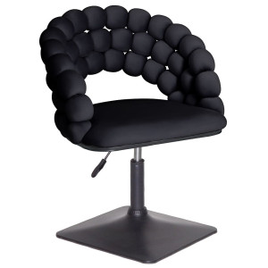 Стул Onder Mebli AZALIA 4-BK-BASE Черный EP-05 Бархат