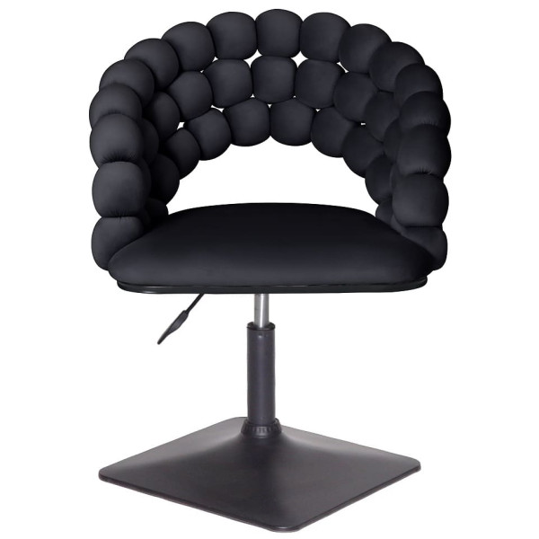Стул Onder Mebli AZALIA 4-BK-BASE Черный EP-05 Бархат-2