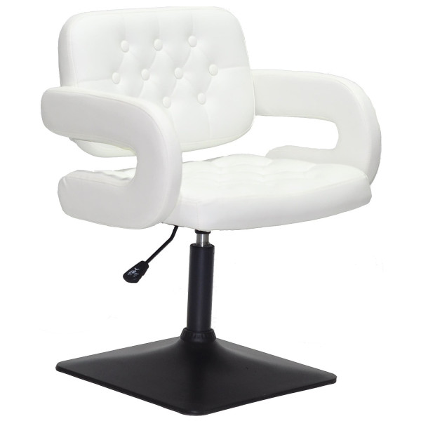 Стул Onder Mebli GOR 4-BK-BASE Белый Экокожа-0