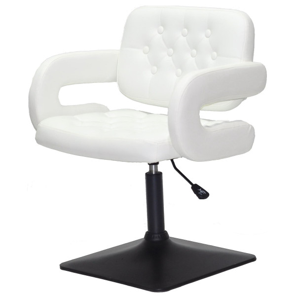 Стул Onder Mebli GOR 4-BK-BASE Белый Экокожа-1