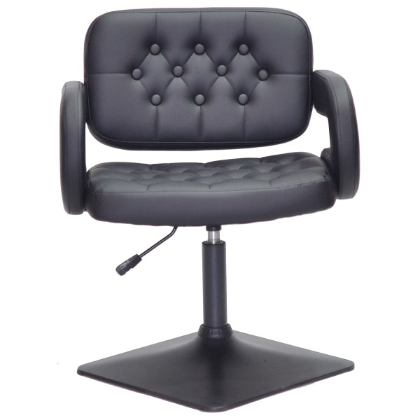 Стілець Onder Mebli GOR 4-BK-BASE Чорний Екошкіра-1