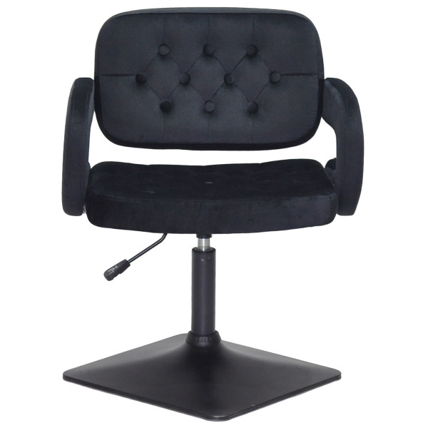Стул Onder Mebli GOR 4-BK-BASE Черный B-1011 Бархат-1