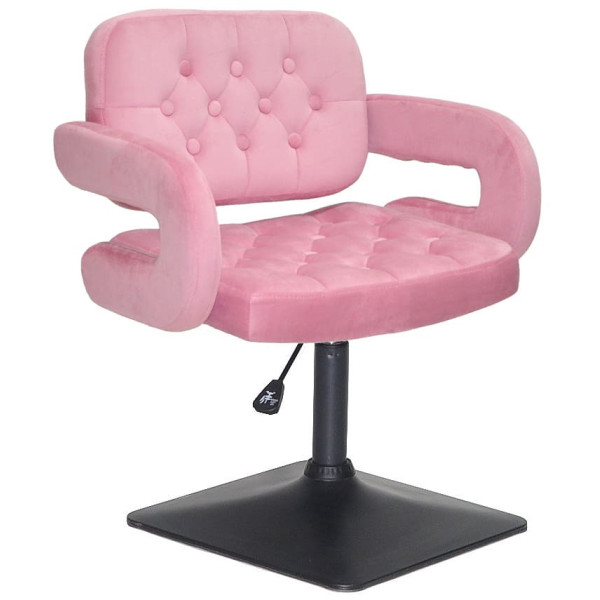 Стілець Onder Mebli GOR 4-BK-BASE Фрез B-1025 Оксамит-0