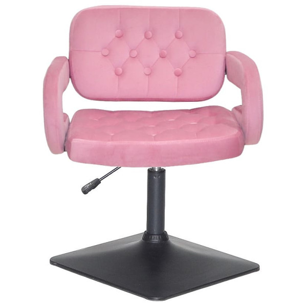 Стілець Onder Mebli GOR 4-BK-BASE Фрез B-1025 Оксамит-1