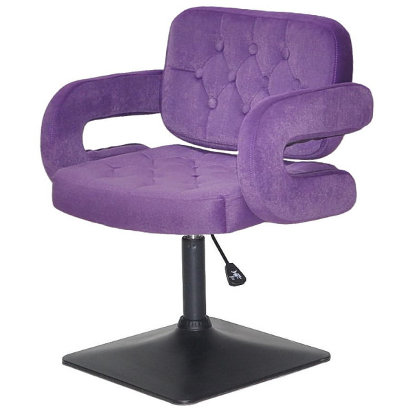 Стул Onder Mebli GOR 4-BK-BASE Пурпурный B-1013 Бархат-2