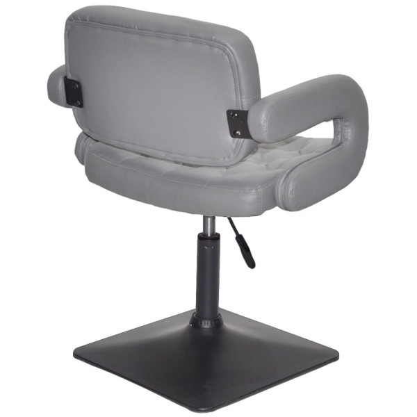 Стілець Onder Mebli GOR 4-BK-BASE Сірий 1001 Екошкіра-2