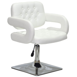 Стілець Onder Mebli GOR 4-CH-BASE Білий Екошкіра