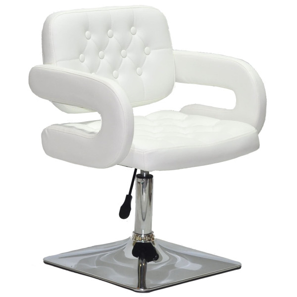 Стул Onder Mebli GOR 4-CH-BASE Белый Экокожа-0