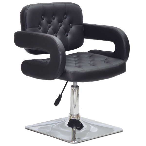 Стілець Onder Mebli GOR 4-CH-BASE Чорний Екошкіра-0