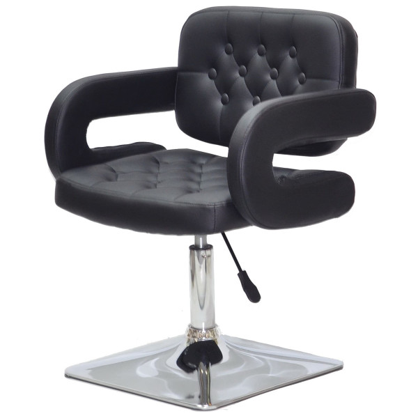 Стілець Onder Mebli GOR 4-CH-BASE Чорний Екошкіра-2