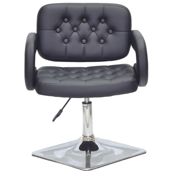 Стілець Onder Mebli GOR 4-CH-BASE Чорний Екошкіра-1