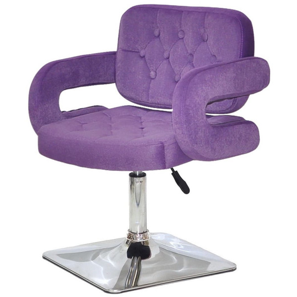 Стілець Onder Mebli GOR 4-CH-BASE Пурпуровий B-1013 Оксамит-2