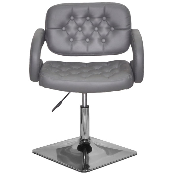 Стілець Onder Mebli GOR 4-CH-BASE Сірий 1001 Екошкіра-1