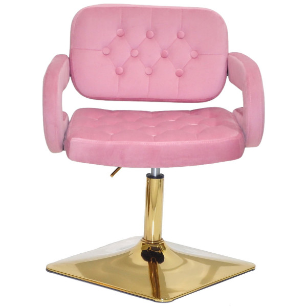 Стул Onder Mebli GOR 4-GD-BASE Фрез B-1025 Бархат-1