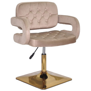 Стул Onder Mebli GOR 4-GD-BASE Кофейный B-1042 Бархат