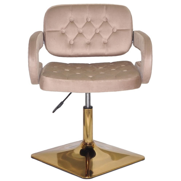 Стул Onder Mebli GOR 4-GD-BASE Кофейный B-1042 Бархат-2