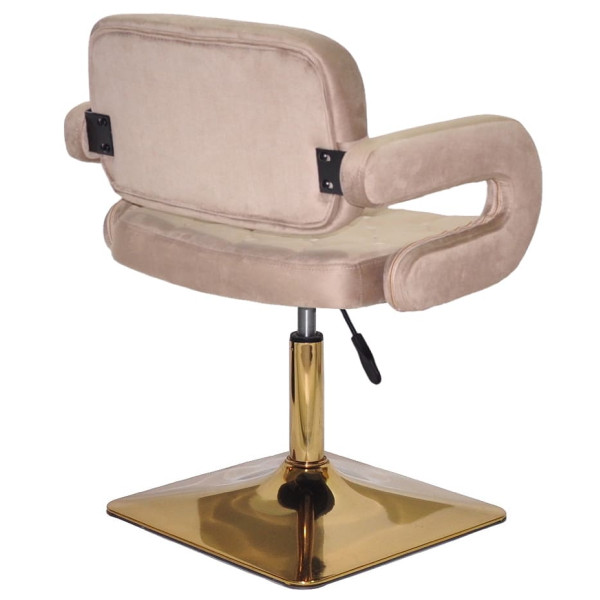 Стул Onder Mebli GOR 4-GD-BASE Кофейный B-1042 Бархат-3