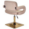 Стул Onder Mebli GOR 4-GD-BASE Кофейный B-1042 Бархат-3-thumb