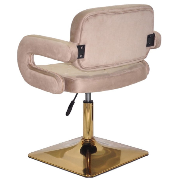 Стул Onder Mebli GOR 4-GD-BASE Кофейный B-1042 Бархат-4