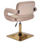 Стул Onder Mebli GOR 4-GD-BASE Кофейный B-1042 Бархат-4-thumb