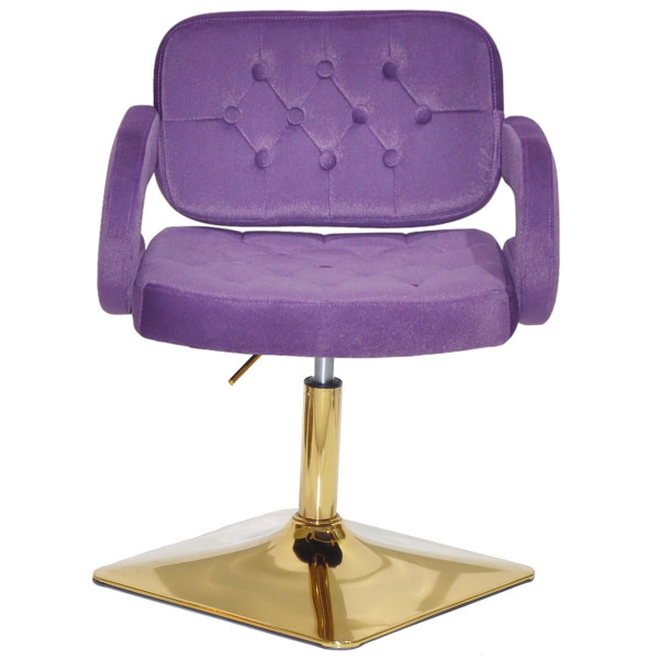 Стул Onder Mebli GOR 4-GD-BASE Пурпурный B-1013 Бархат-1