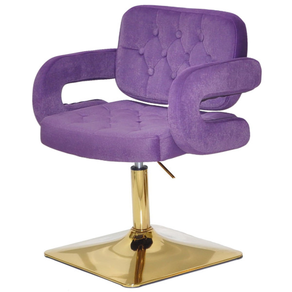 Стул Onder Mebli GOR 4-GD-BASE Пурпурный B-1013 Бархат-2
