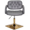 Стул Onder Mebli GOR 4-GD-BASE Серый 1001 Экокожа-1-thumb