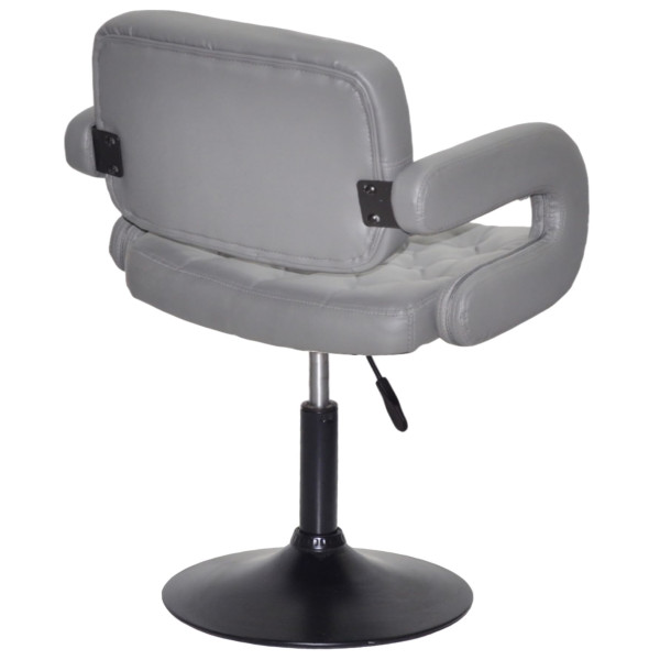 Стілець Onder Mebli GOR BK-BASE Сірий 1001 Екошкіра-2