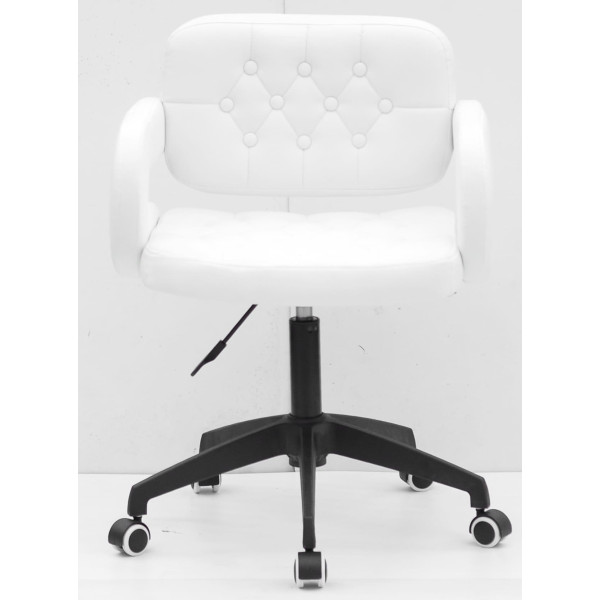 Стул Onder Mebli Gor BK-Modern Office Белый Экокожа-1