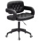 Стілець Onder Mebli Gor BK-Modern Office Чорний Екошкіра-0-thumb