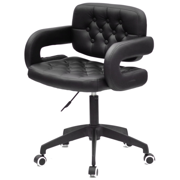 Стілець Onder Mebli Gor BK-Modern Office Чорний Екошкіра-2