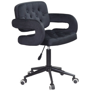 Стул Onder Mebli Gor BK-Modern Office Черный B-1011 Бархат