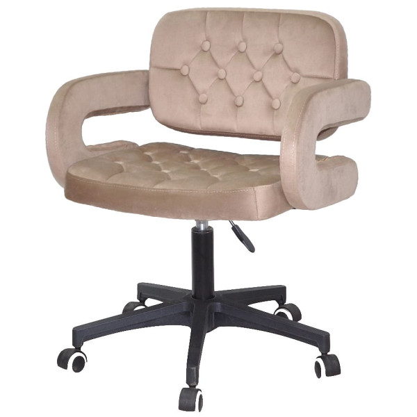 Стілець Onder Mebli GOR BK-Modern Office Кавовий B-1042 Оксамит-1